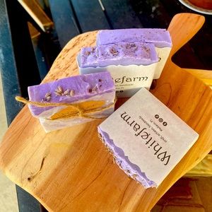 Handmade, artisan, natural soap, vegan soap, Lavender, assorted shape.